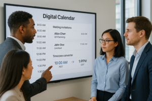 Group of people in a meeting room