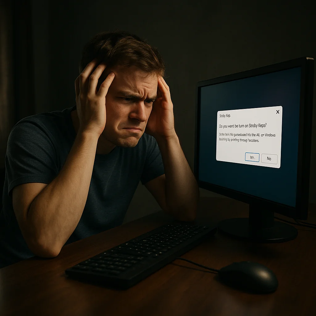 How to Cancel Sticky Keys in Under 60 Seconds